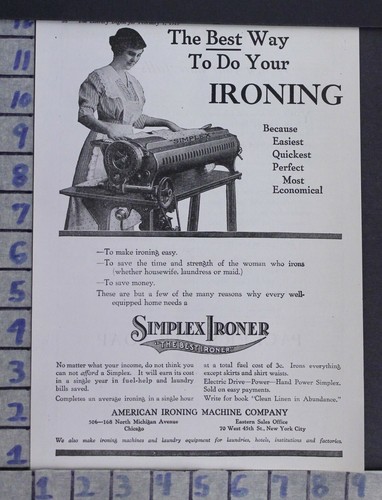 1919 simplex ironer housewife - 1919,